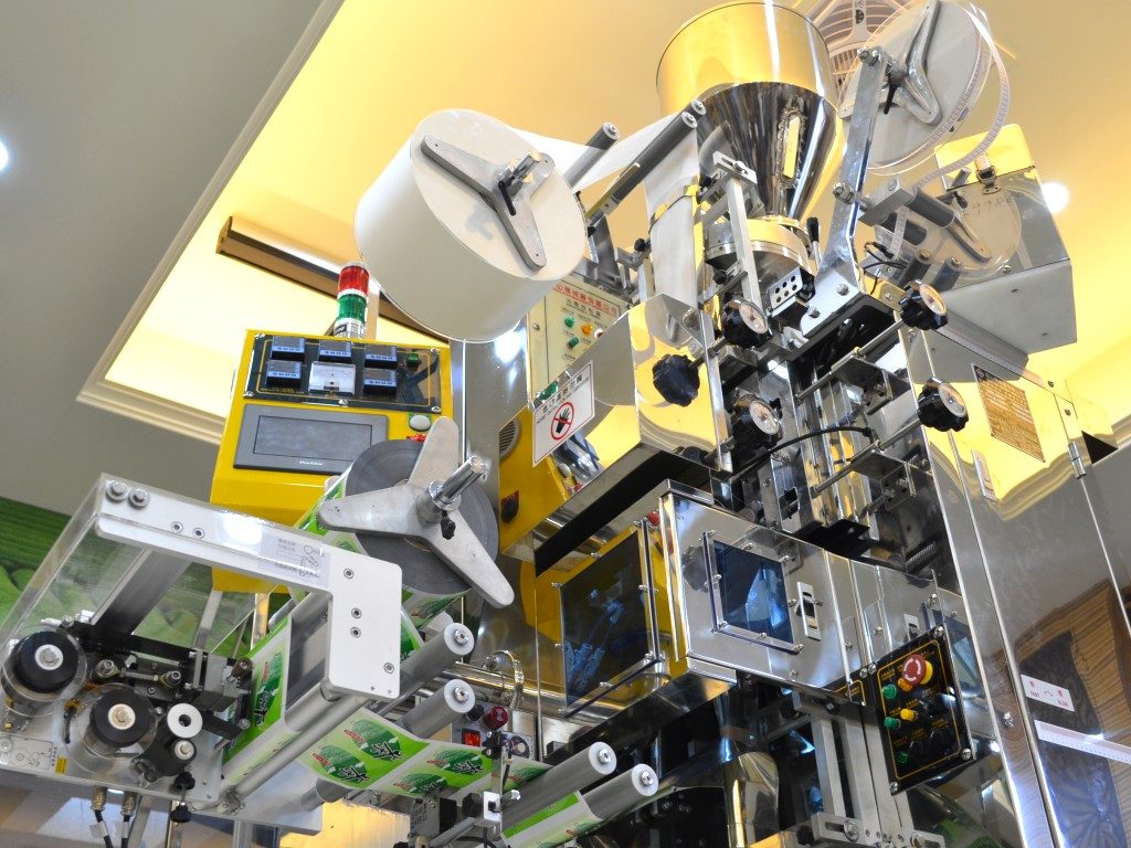 平面茶包自動化包裝機台